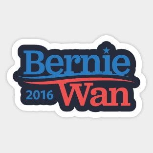 Bernie Wan 2016 Sticker